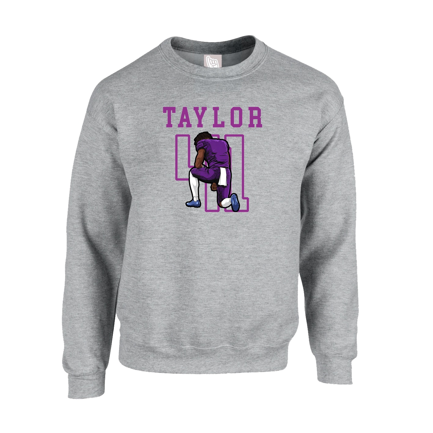 Fleece Crew — Shirsey in Grey