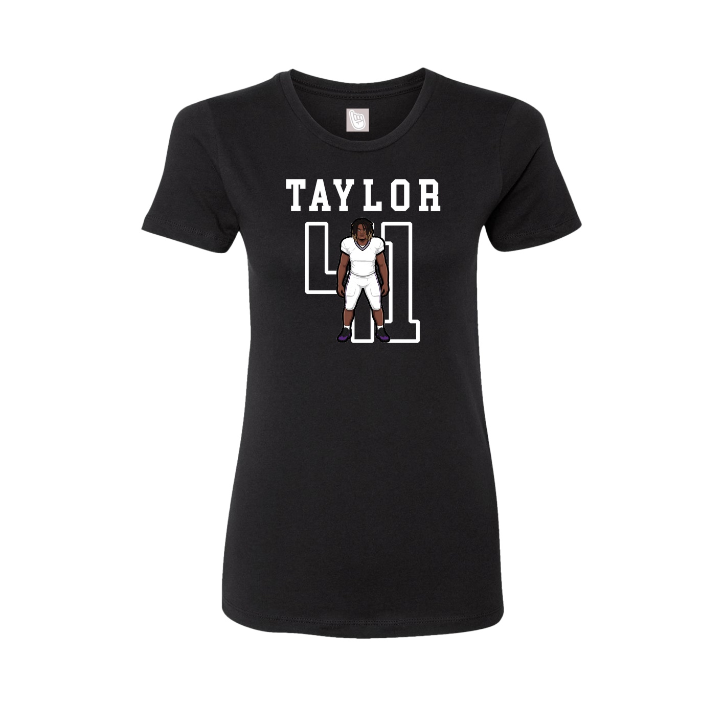 Fitted Women's Tee — Shirsey in Black