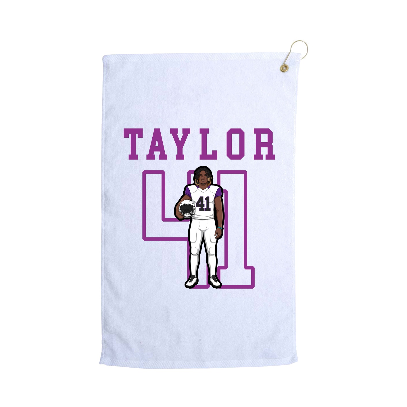 Golf Towel — Shirsey in White