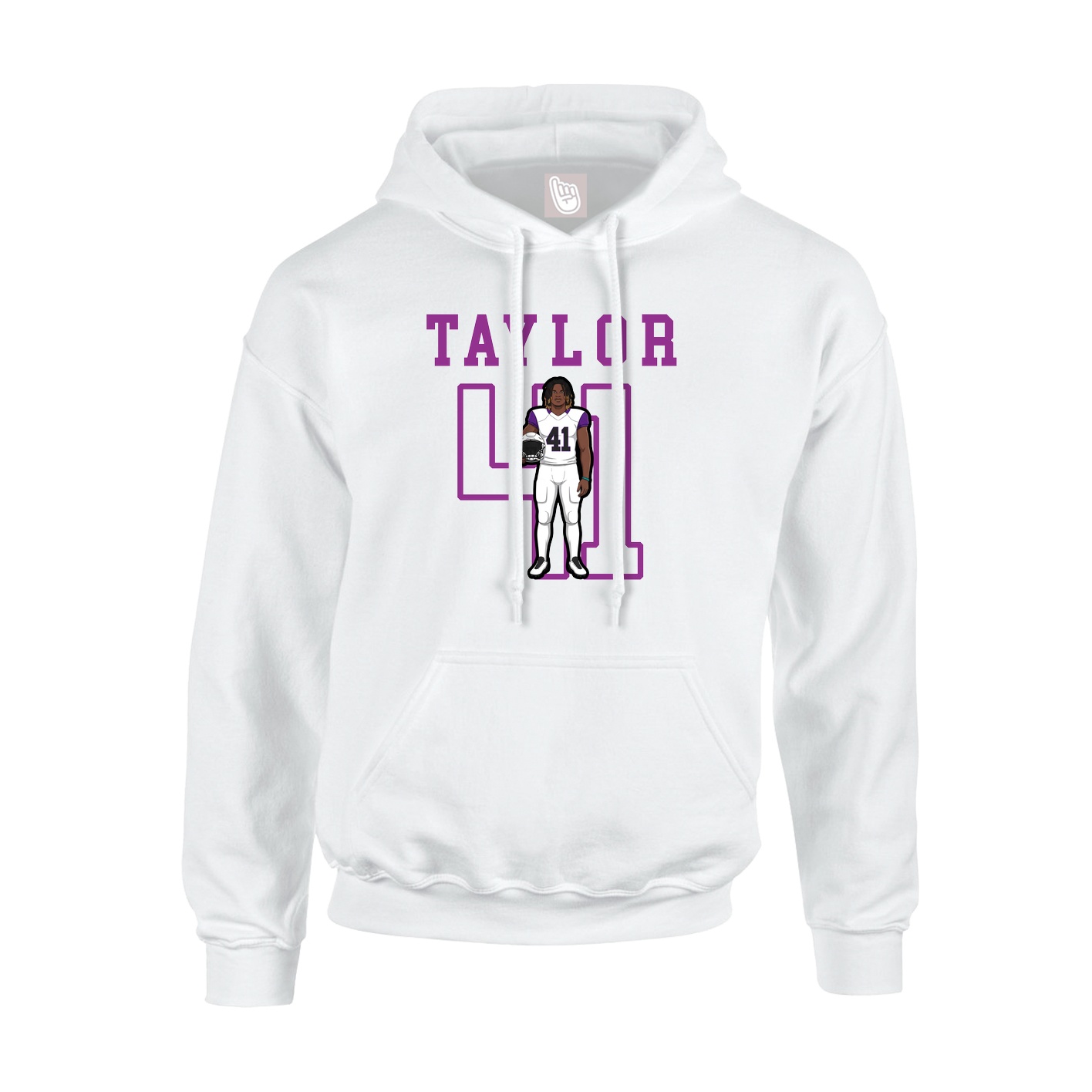 Youth Hoodie — Shirsey in White