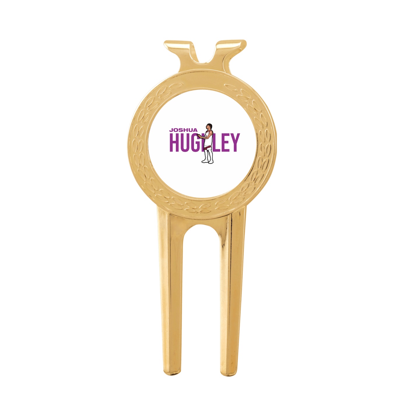 Divot Tool with Ball Marker — Player Name in Classic