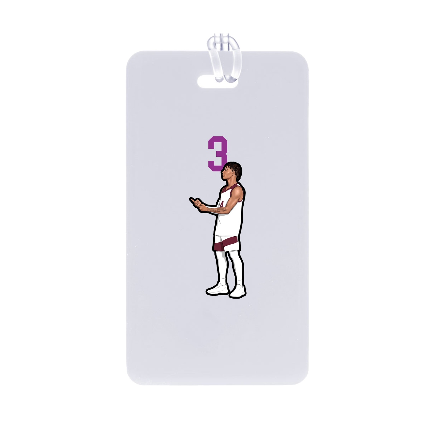Bag Tag — Number Top in Classic