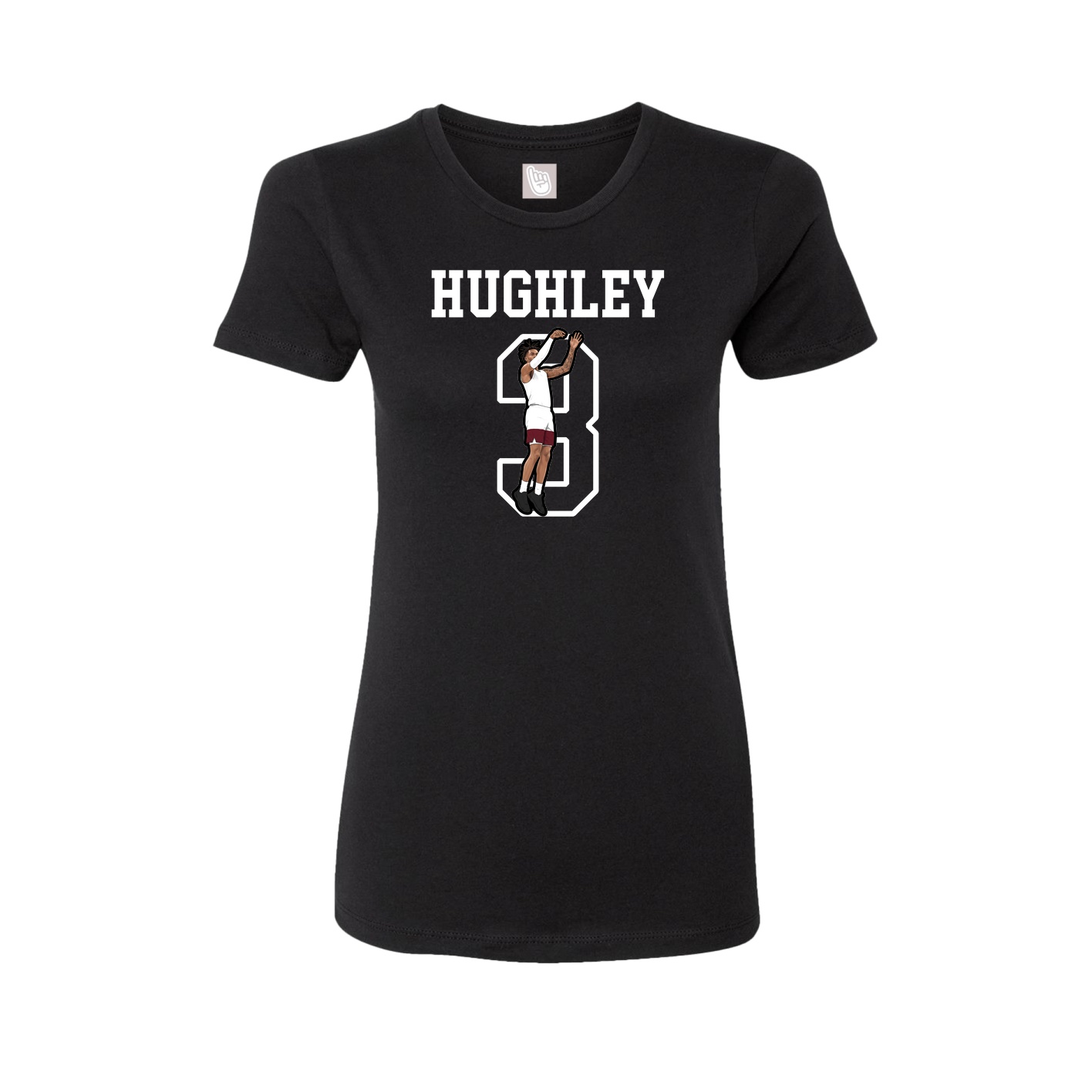 Fitted Women's Tee — Shirsey in Black