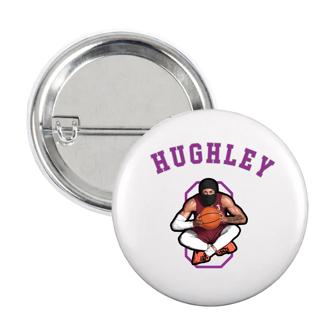 Game Day Button — Shirsey Arch in White