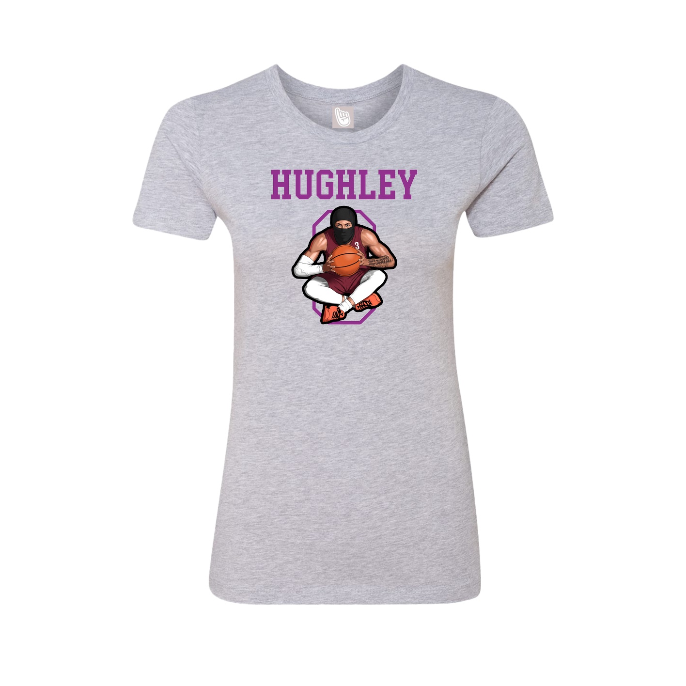 Fitted Women's Tee — Shirsey in Grey