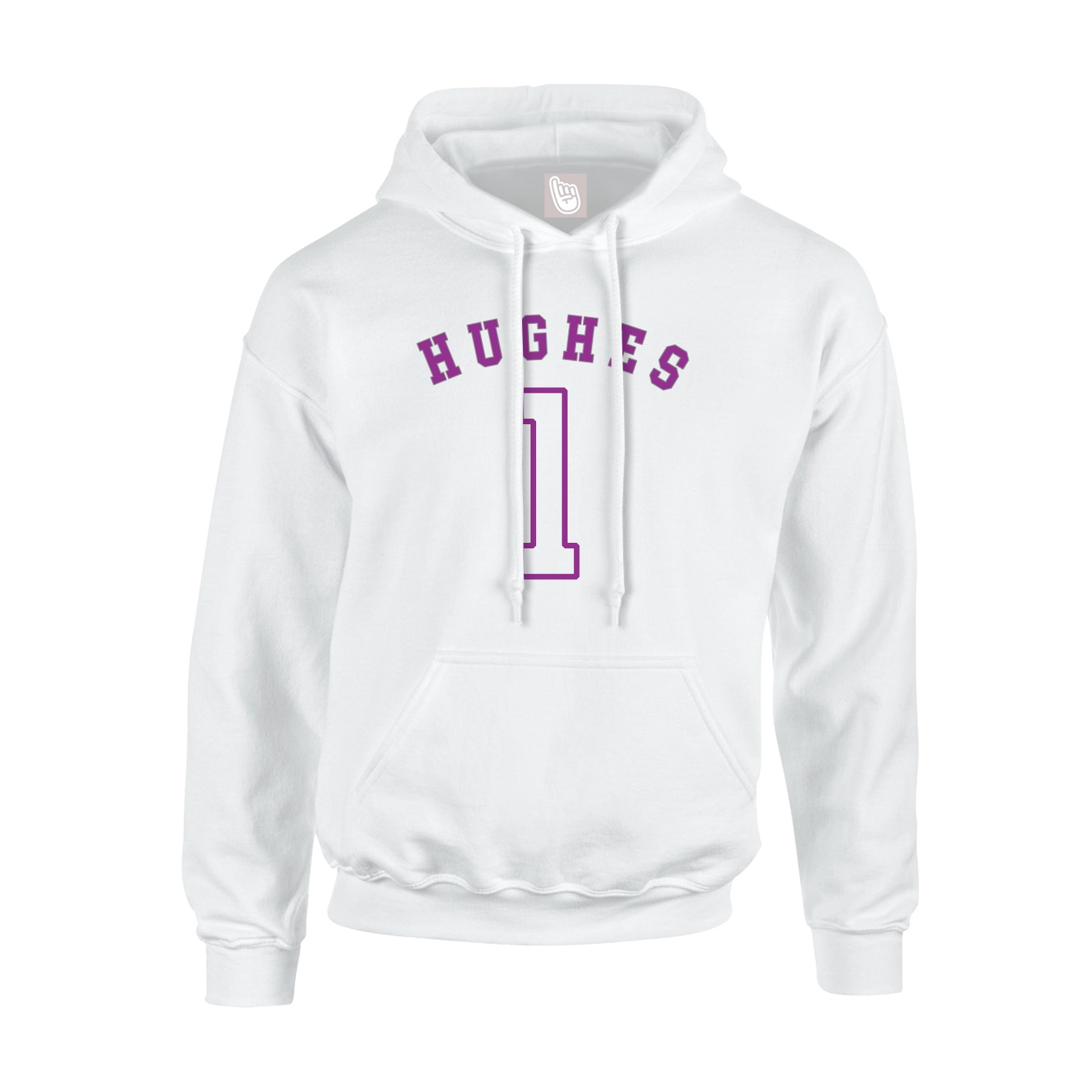Hoodie — Shirsey Arch in White