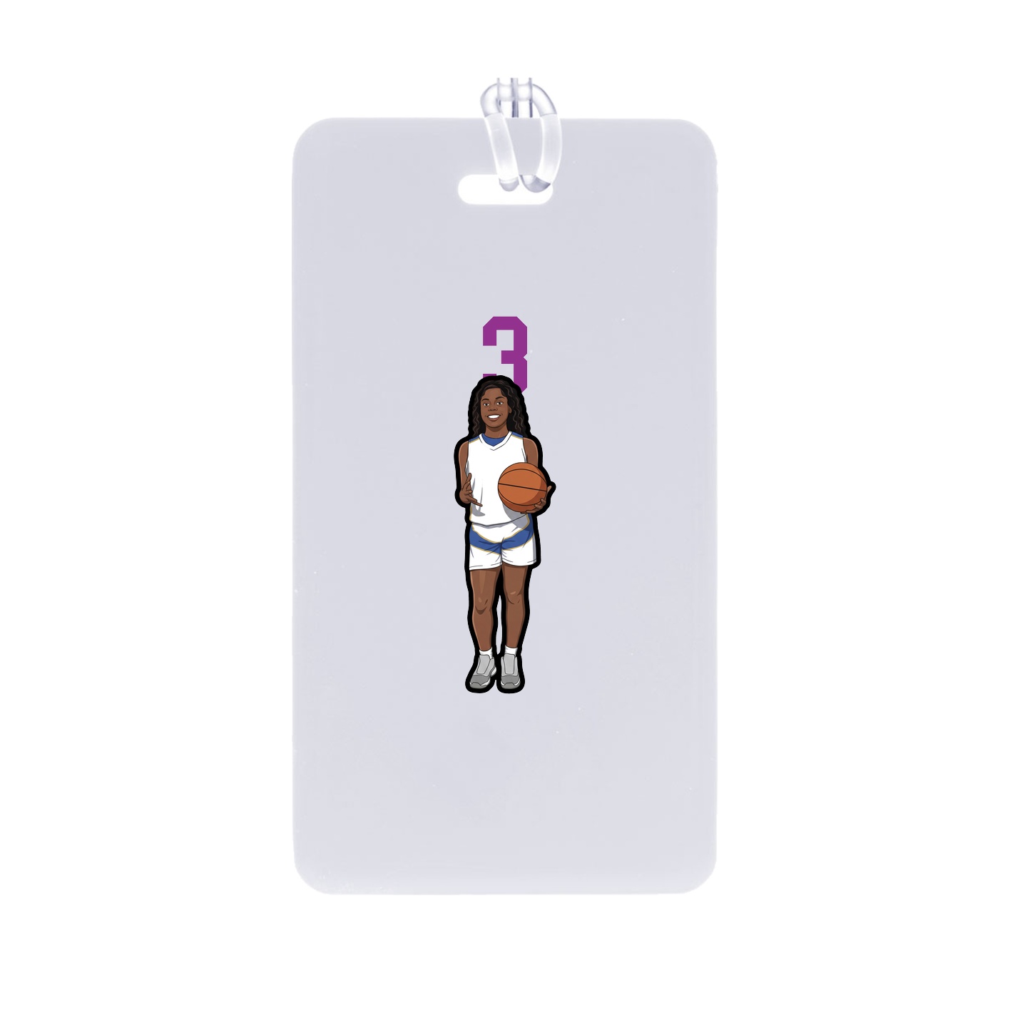 Bag Tag — Number Top in Classic