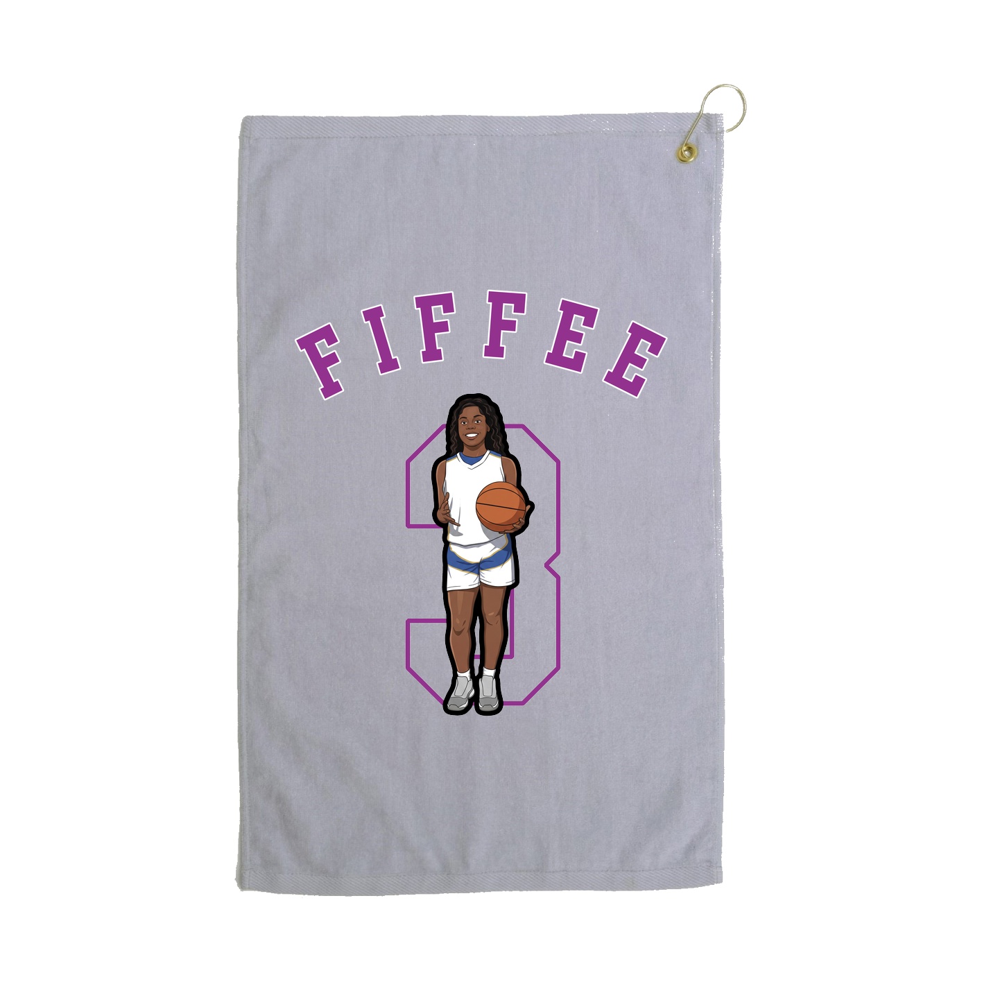 Golf Towel — Shirsey Arch in Grey