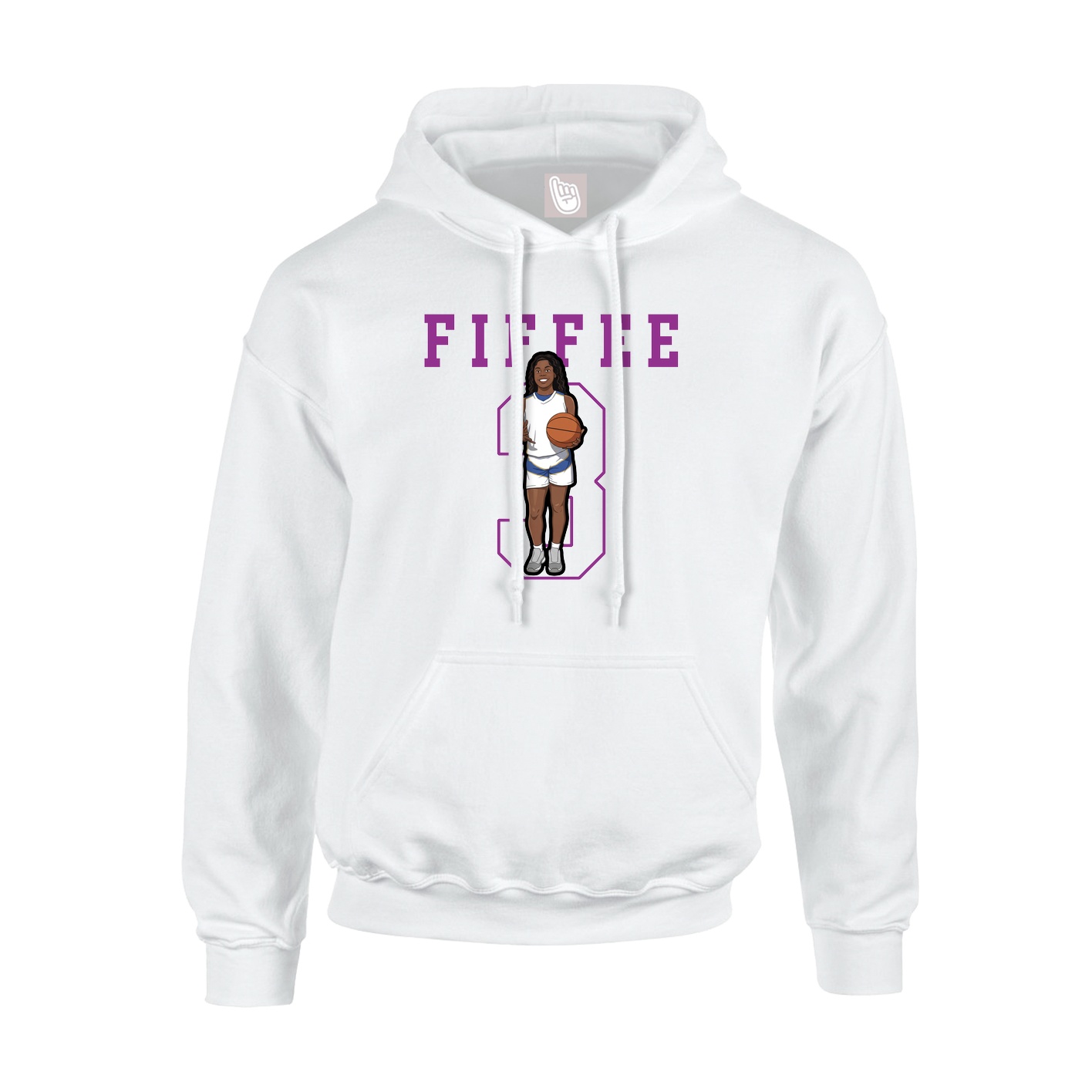 Youth Hoodie — Shirsey in White