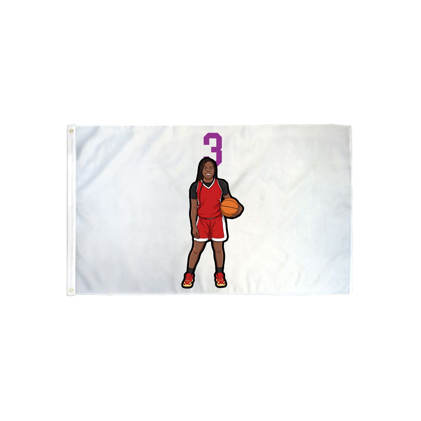 3x5 Flag — Number Top in Classic