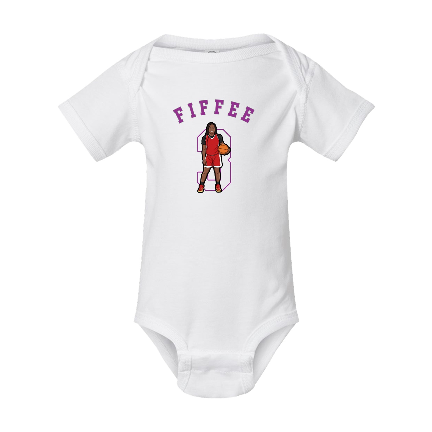 Baby Onesie — Shirsey Arch in White