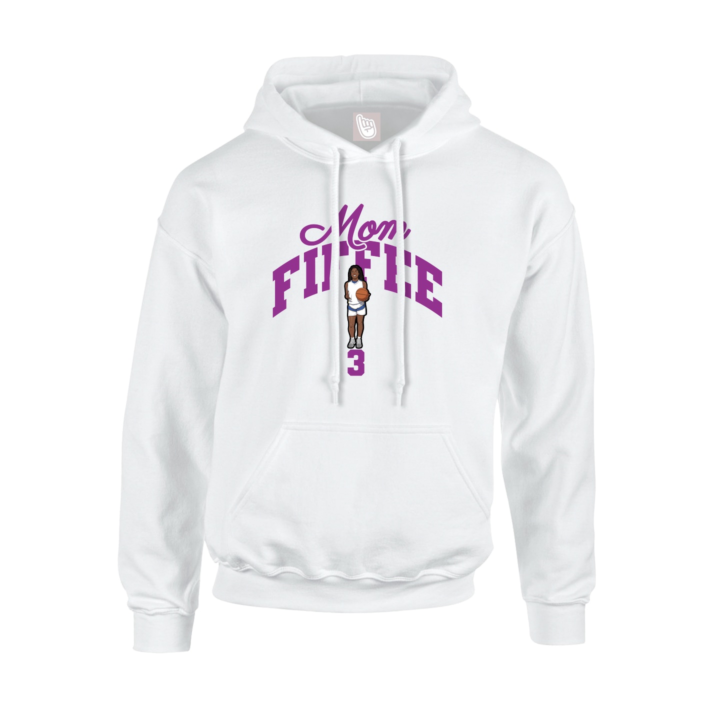 Hoodie — Mothers Day Arch in White