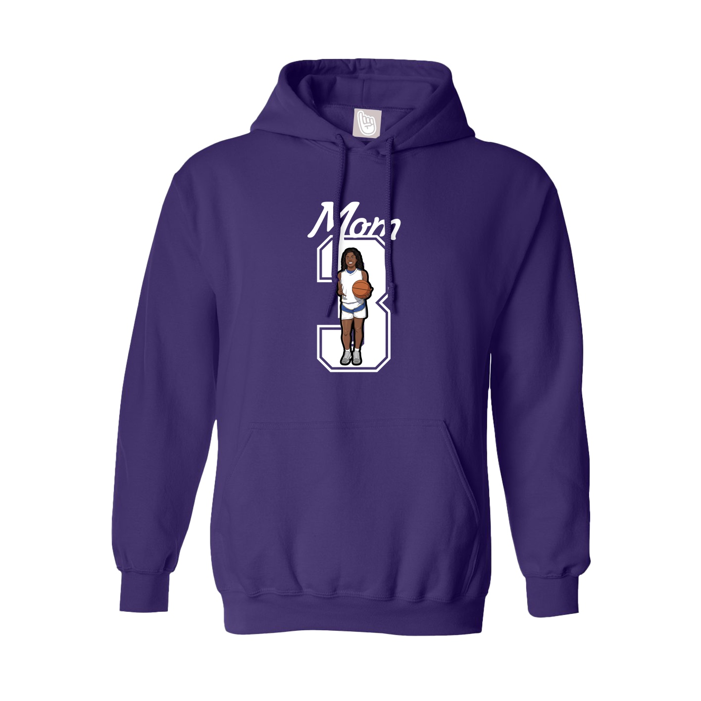 Youth Hoodie — Mothers Day Shirsey in Purple
