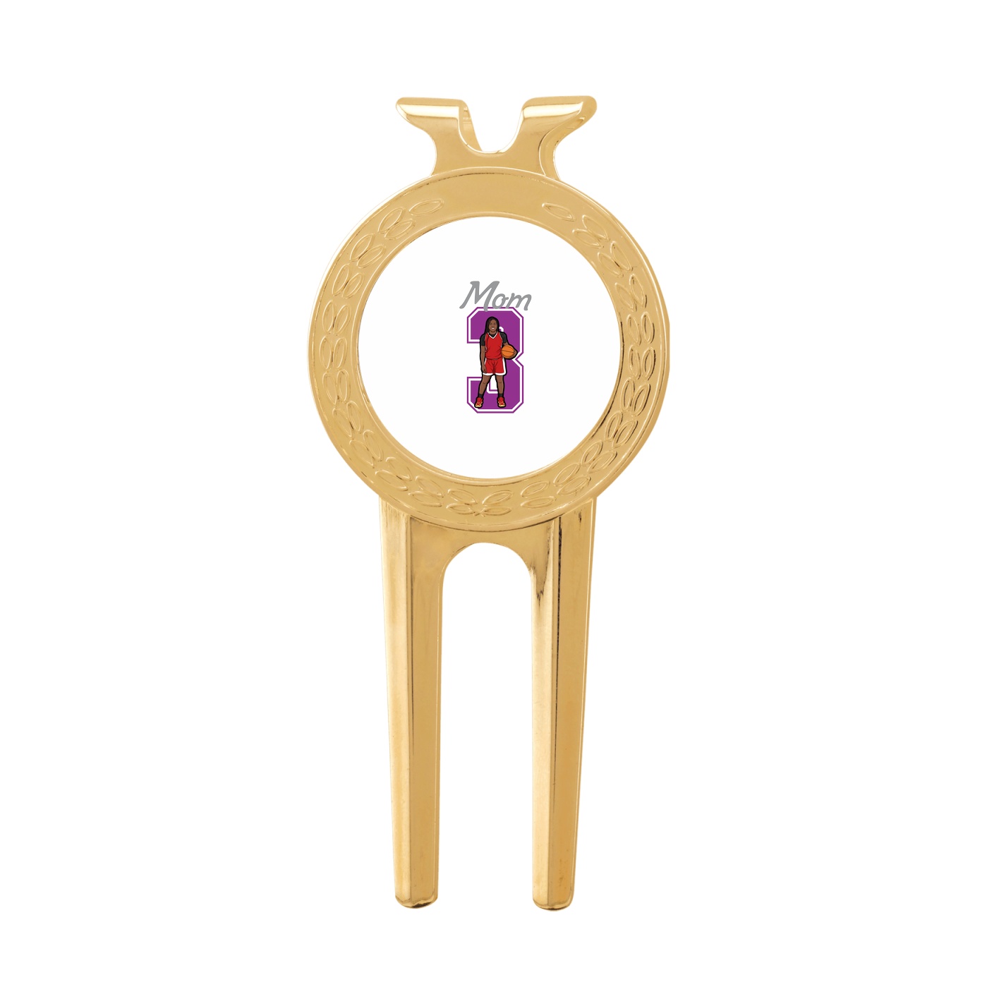 Divot Tool with Ball Marker — Mothers Day Shirsey in Classic