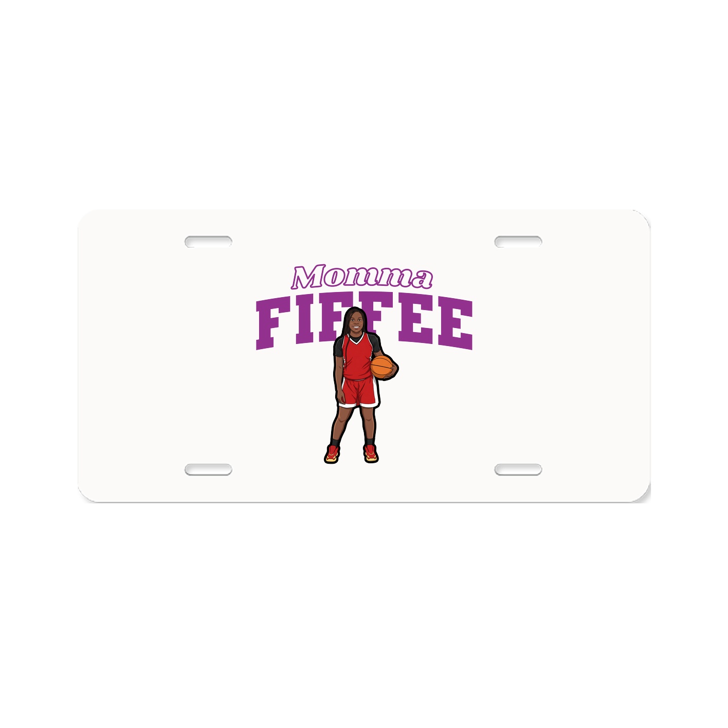 License Plate — Mothers Day Block in Classic