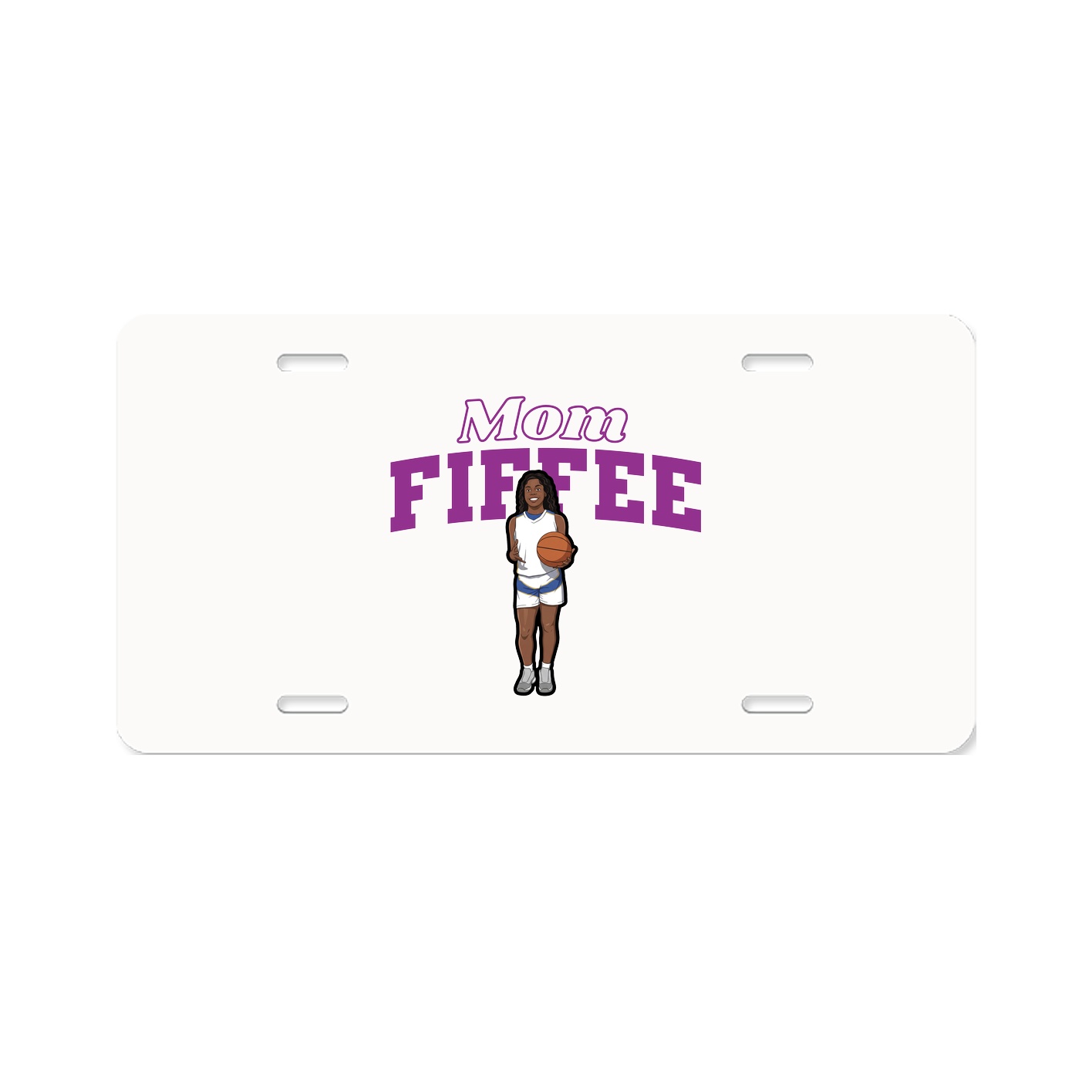 License Plate — Mothers Day Block in Classic