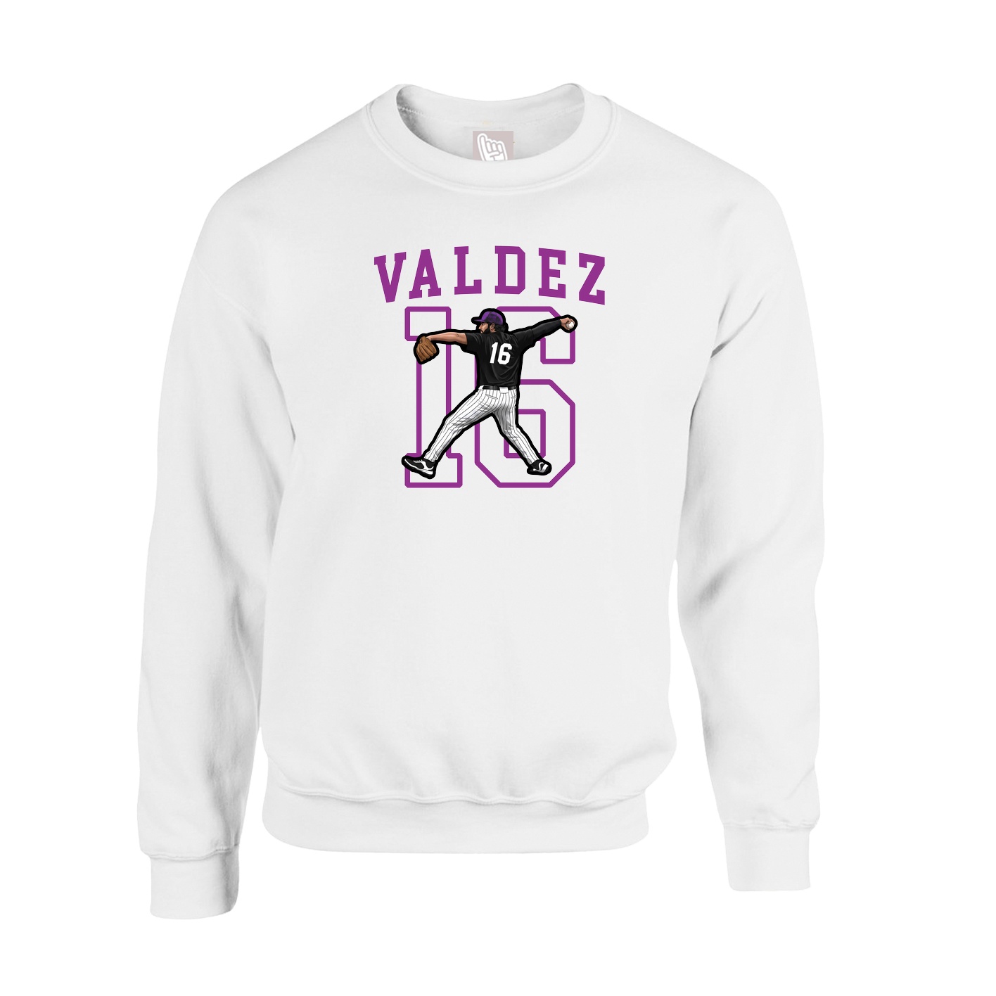Fleece Crew — Shirsey in White
