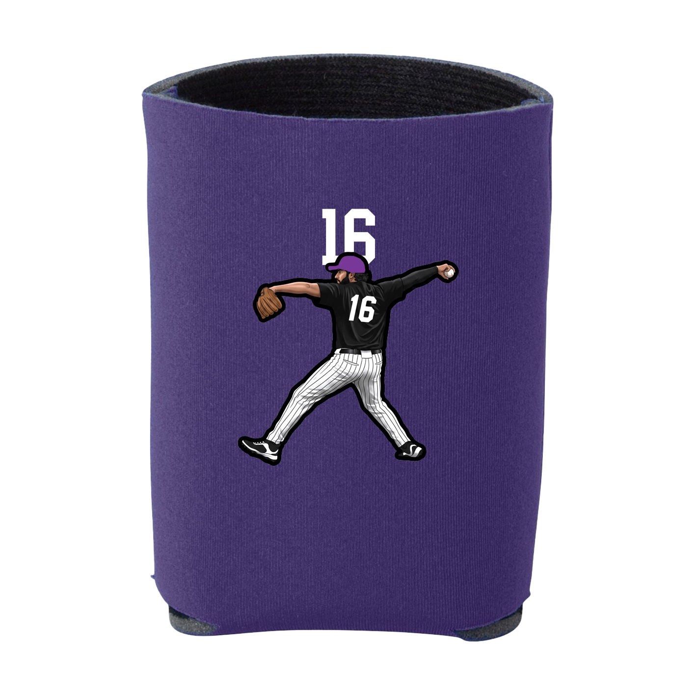 Can Holder — Number Top in Purple