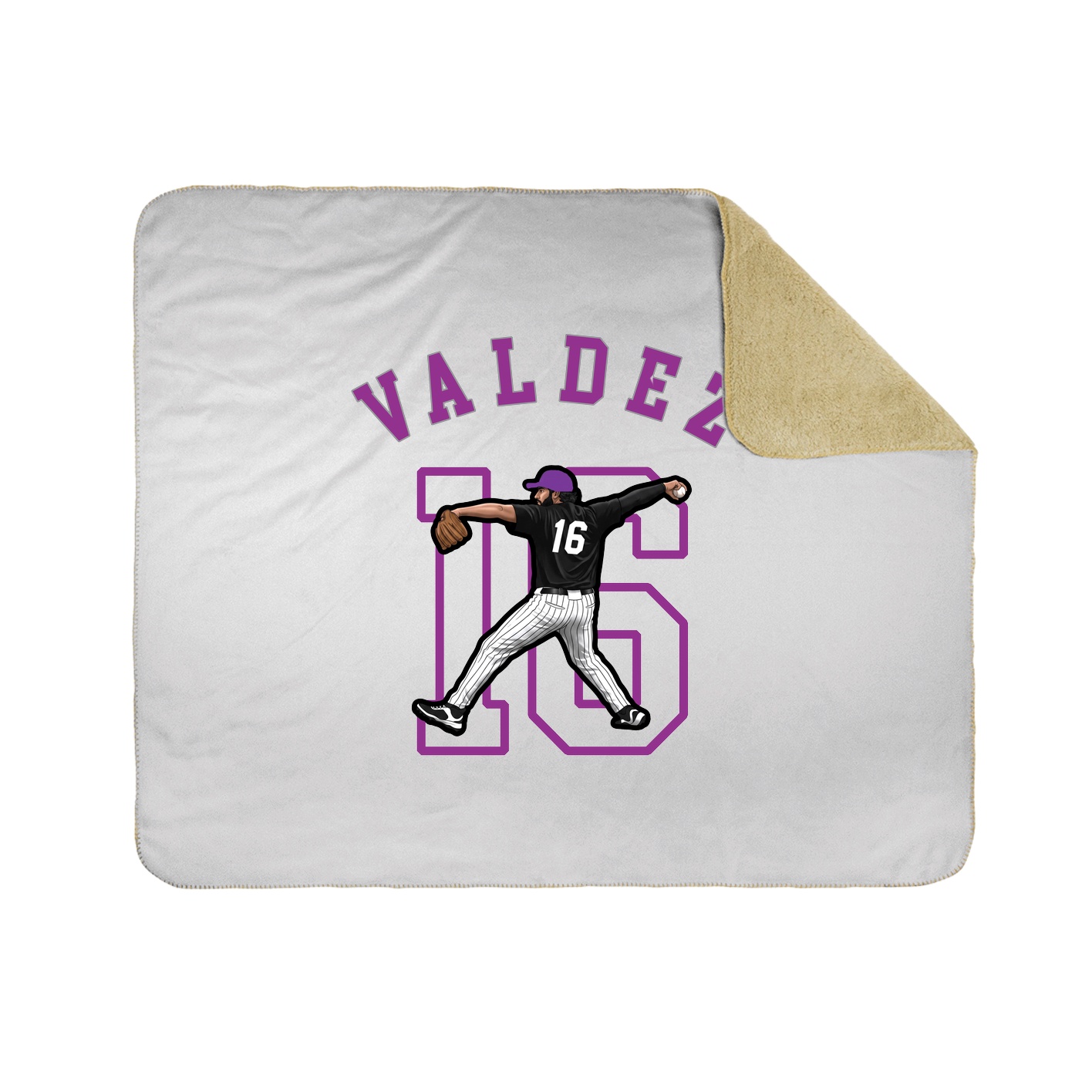 Throw Blanket — Shirsey Arch in White