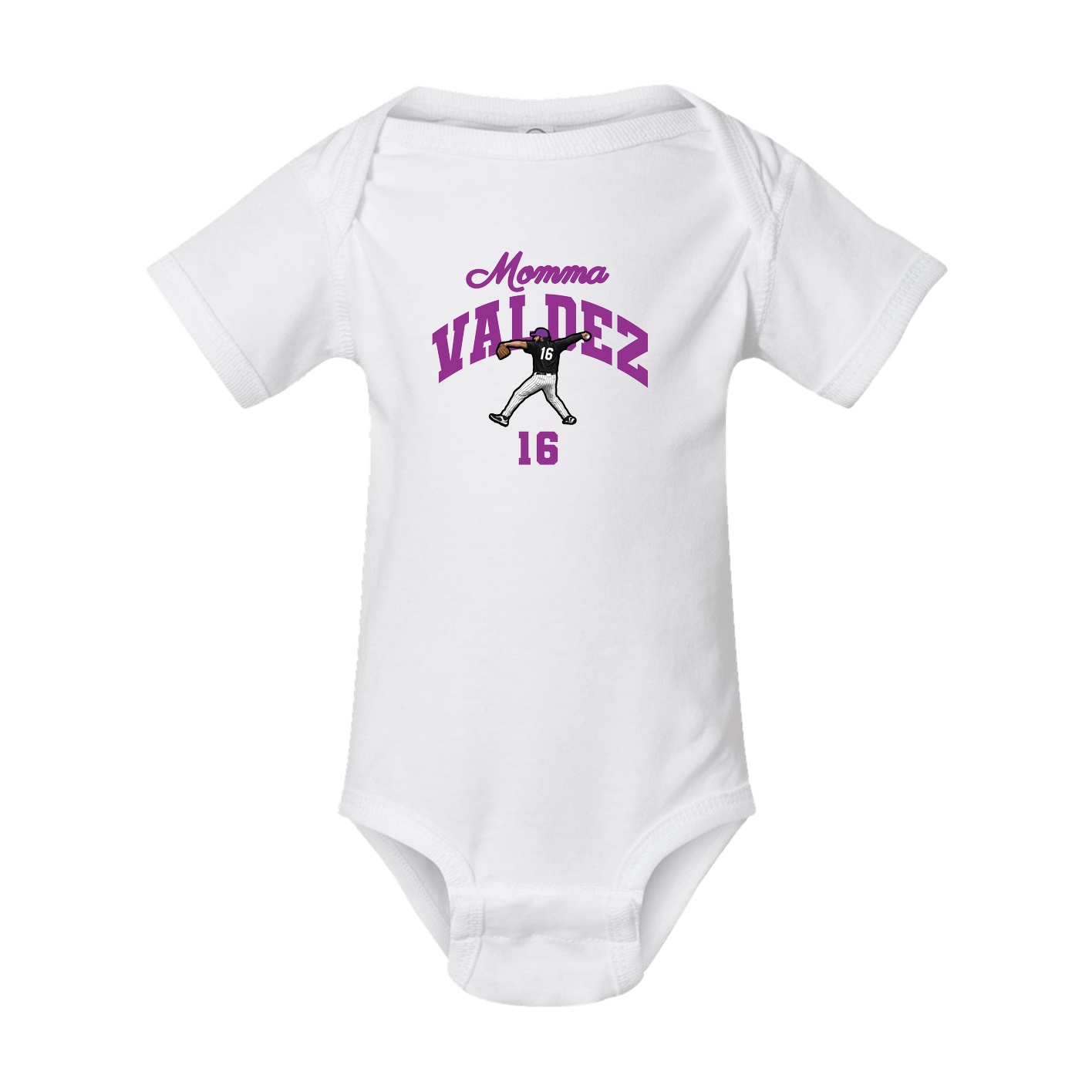 Baby Onesie — Mothers Day Arch in White