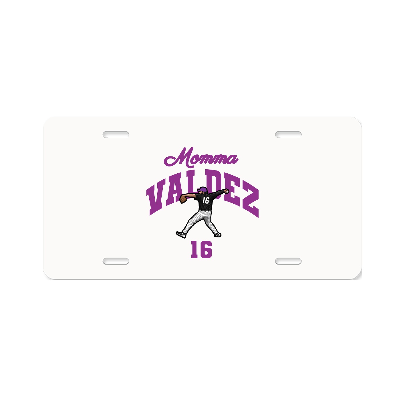 License Plate — Mothers Day Arch in Classic