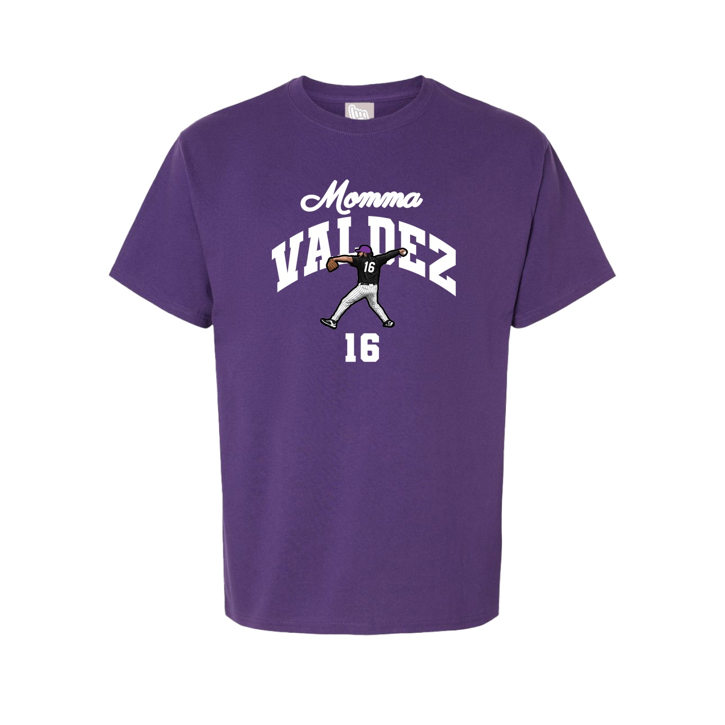 Youth Tee — Mothers Day Arch in Purple
