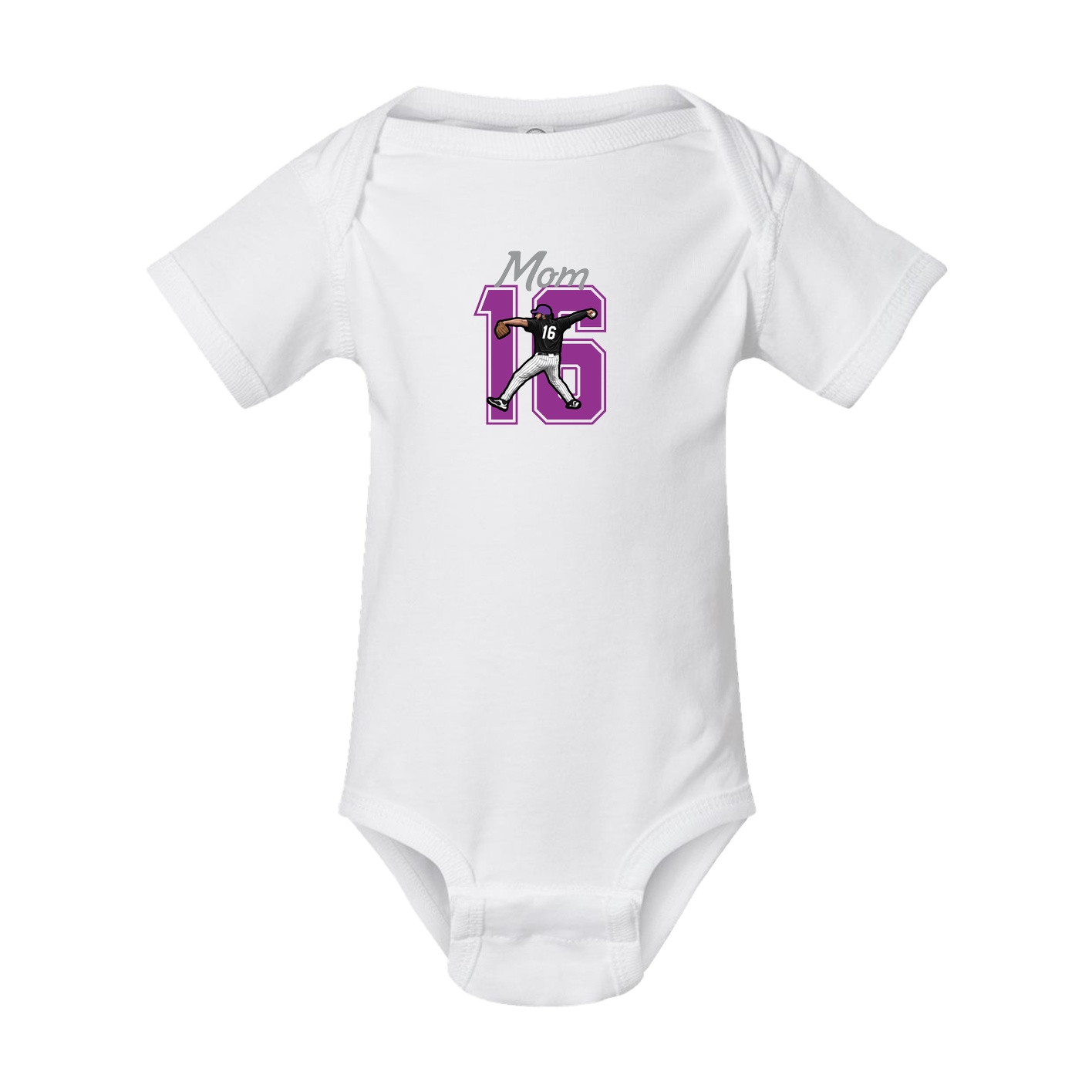Baby Onesie — Mothers Day Shirsey in White