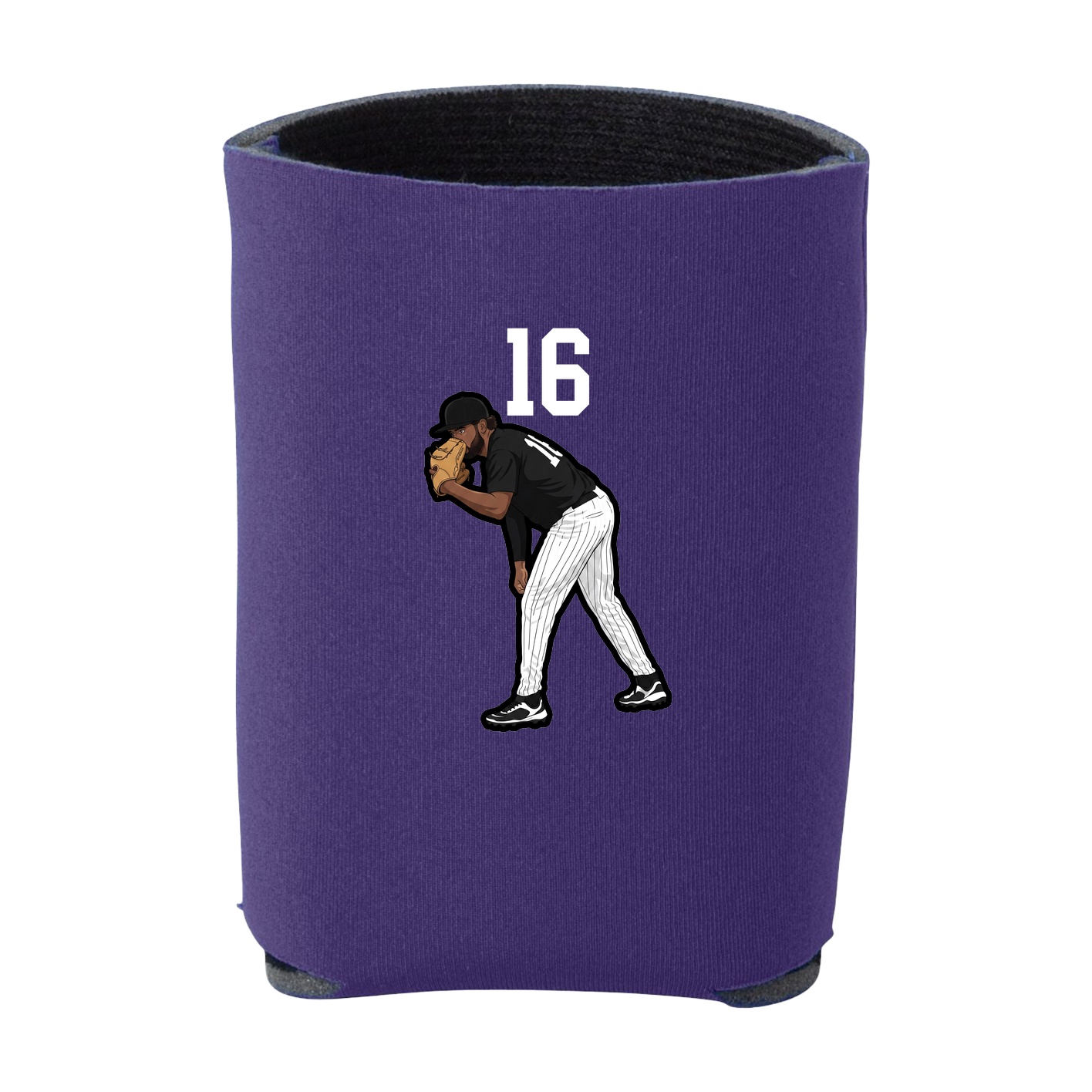 Can Holder — Number Top in Purple