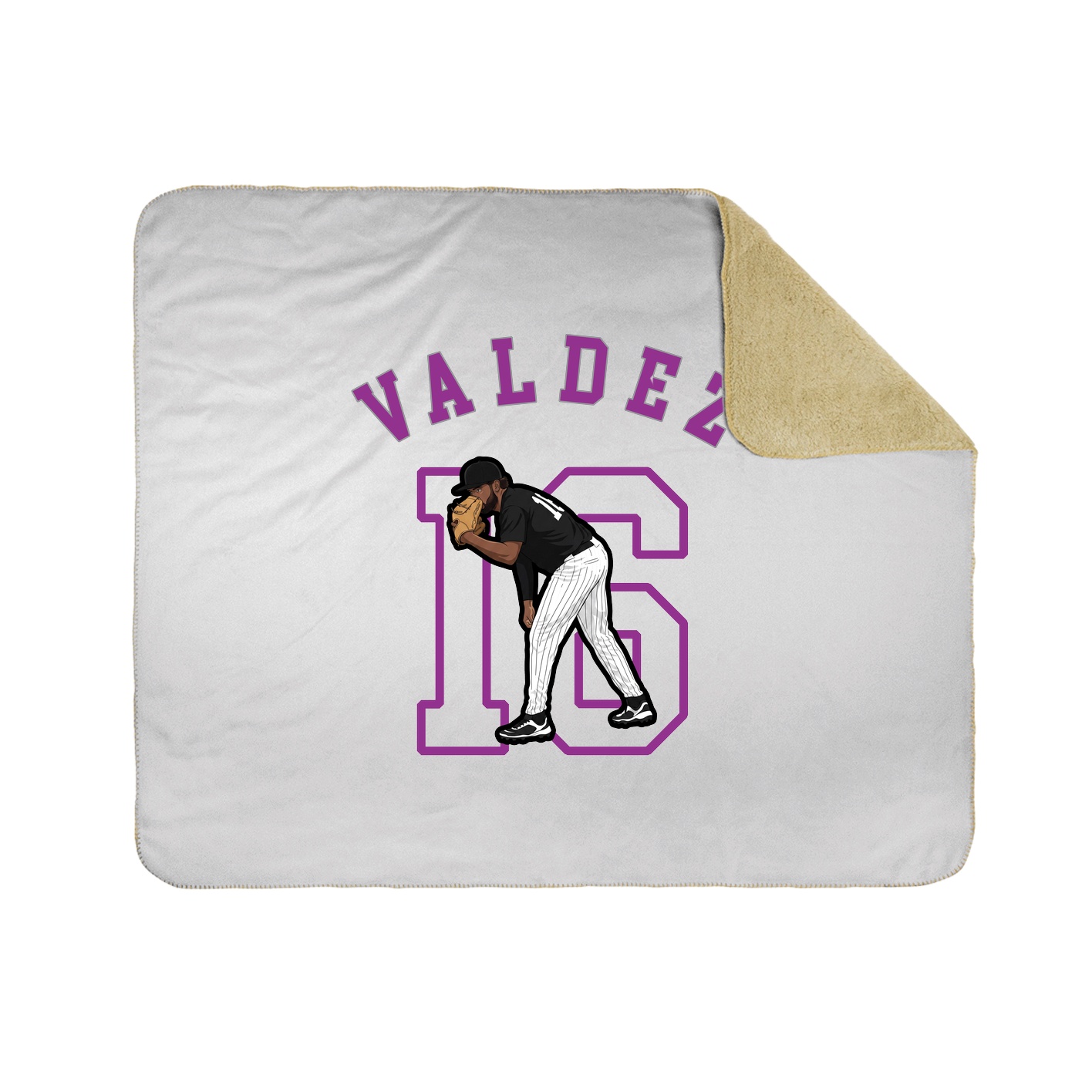 Throw Blanket — Shirsey Arch in White