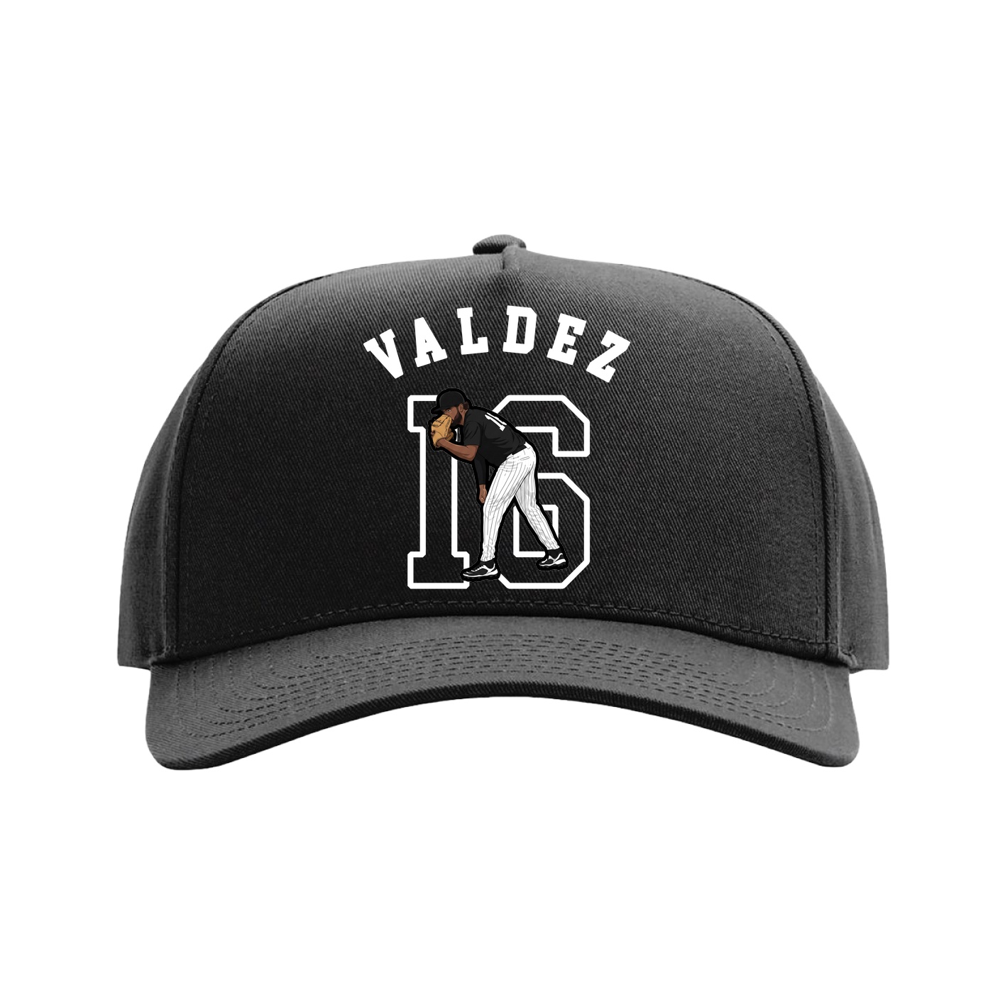 Full Fabric Five-Panel Champ Cap
