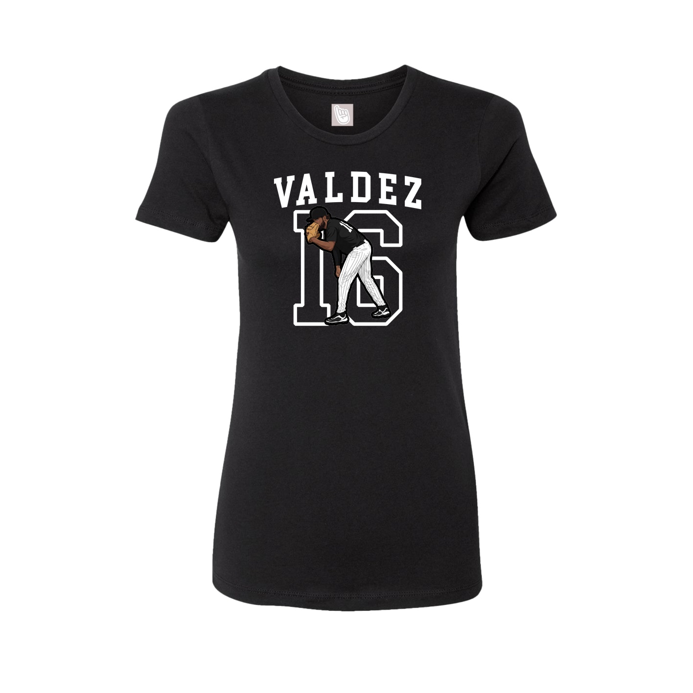 Fitted Women's Tee — Shirsey in Black