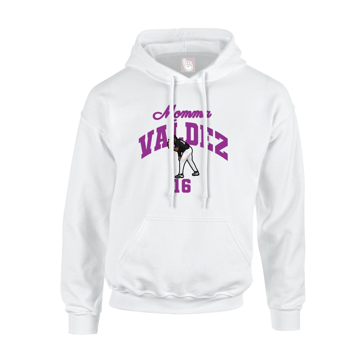 Hoodie — Mothers Day Arch in White