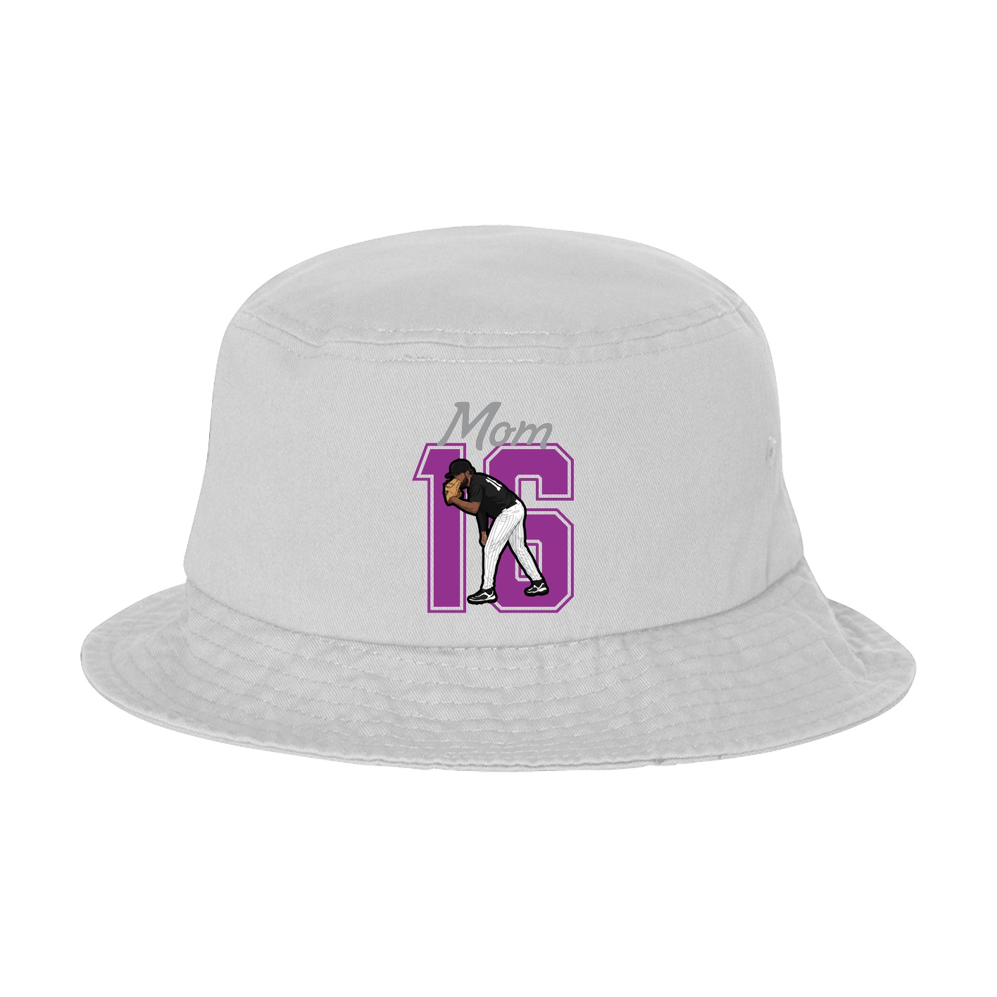Bucket Cap — Mothers Day Shirsey in White