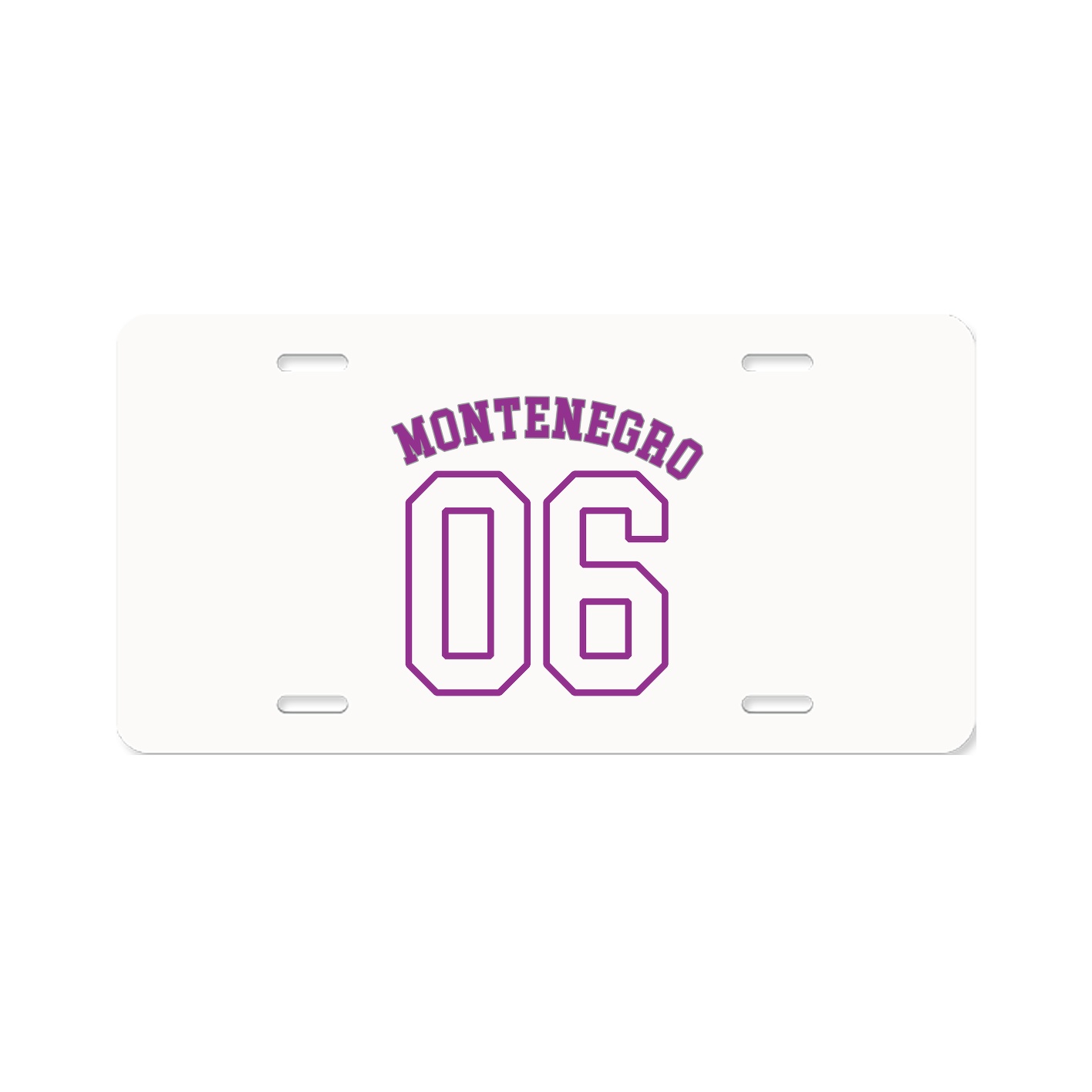 License Plate — Shirsey Arch in Classic