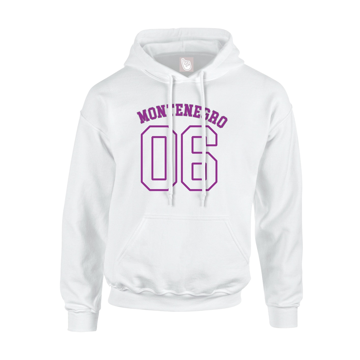 Hoodie — Shirsey Arch in White