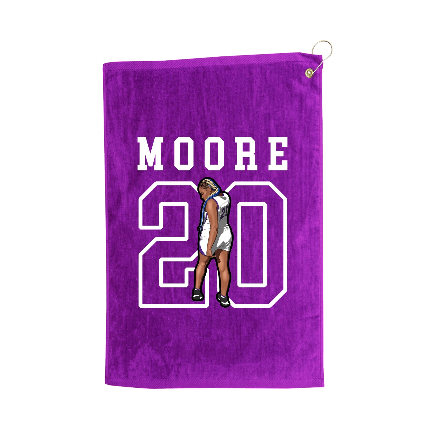 Golf Towel — Shirsey in Purple