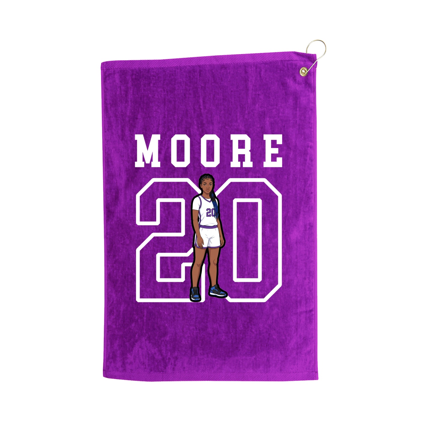 Golf Towel — Shirsey in Purple