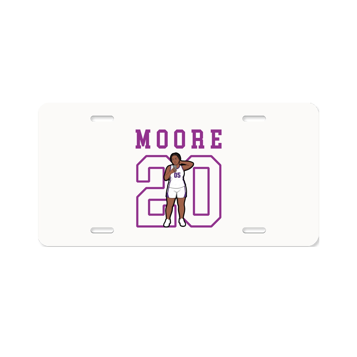 License Plate — Shirsey in Classic