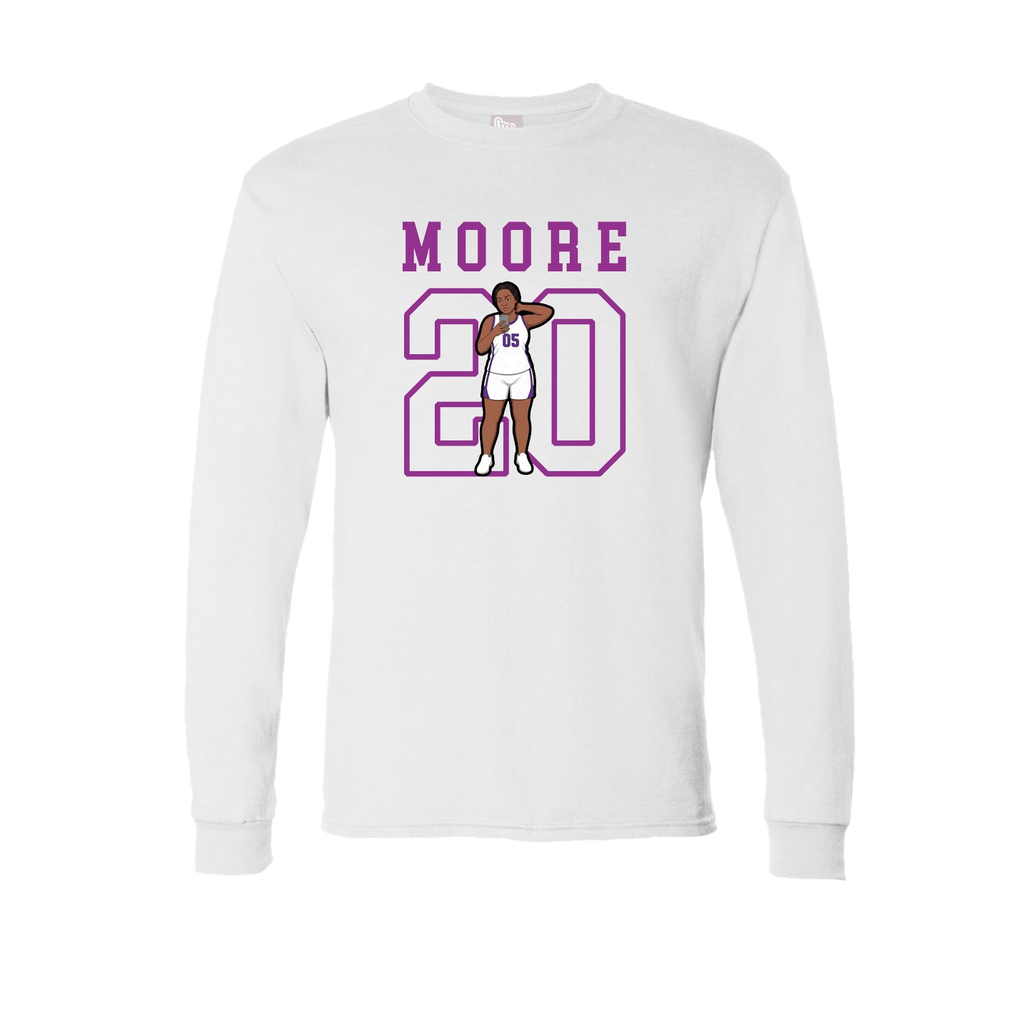 Long Sleeve Tee — Shirsey in White