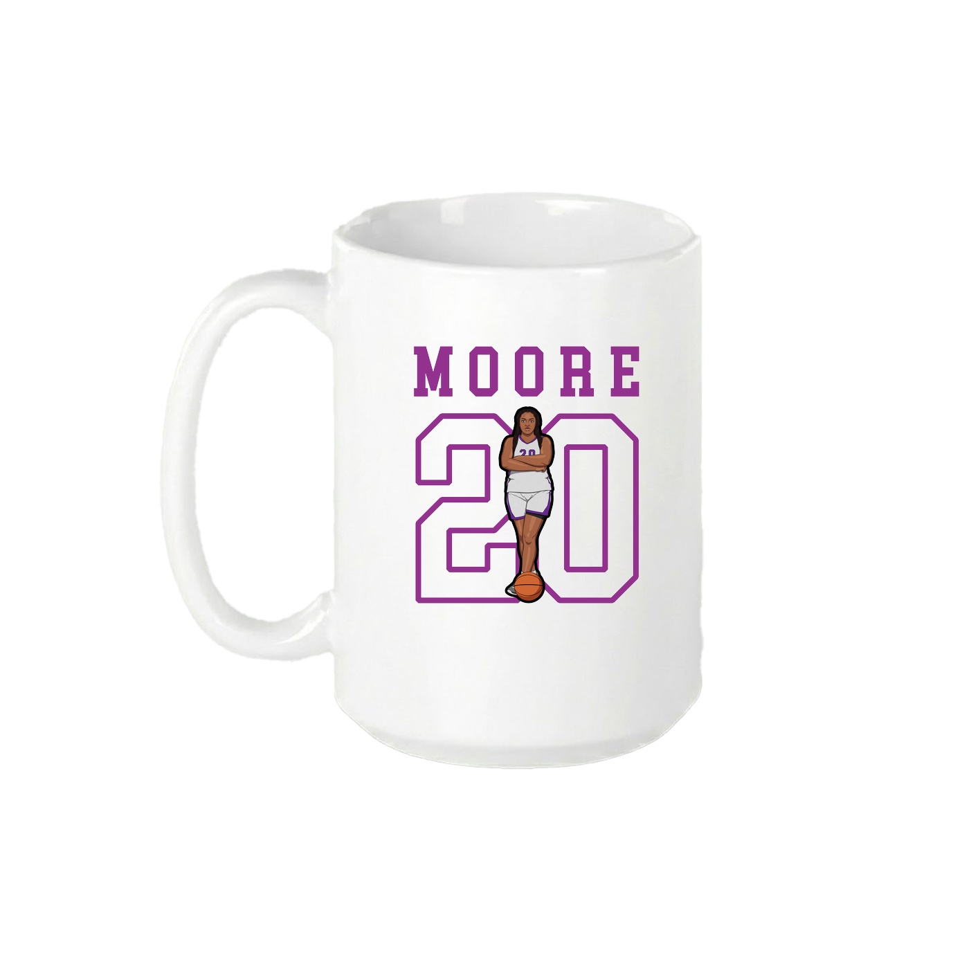 15oz Coffee Mug — Shirsey in White