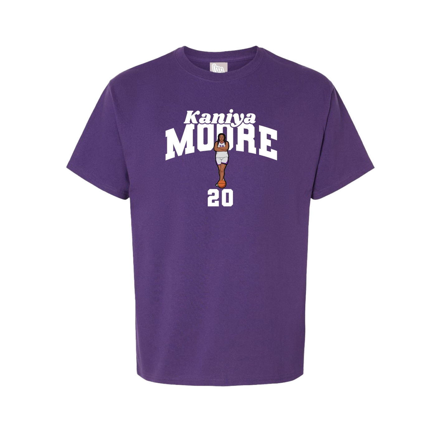 Youth Tee — Signature Arch in Purple