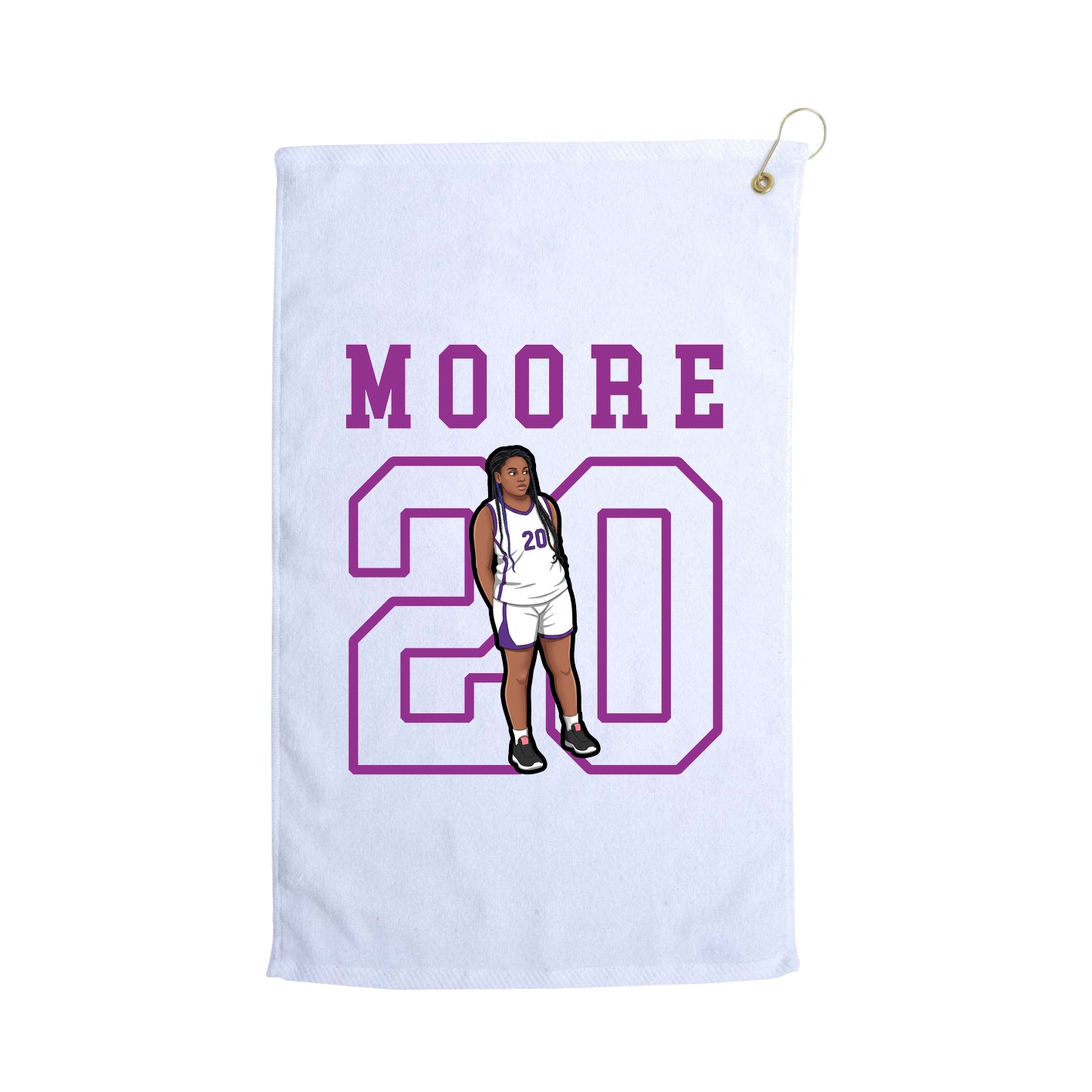 Golf Towel — Shirsey in White