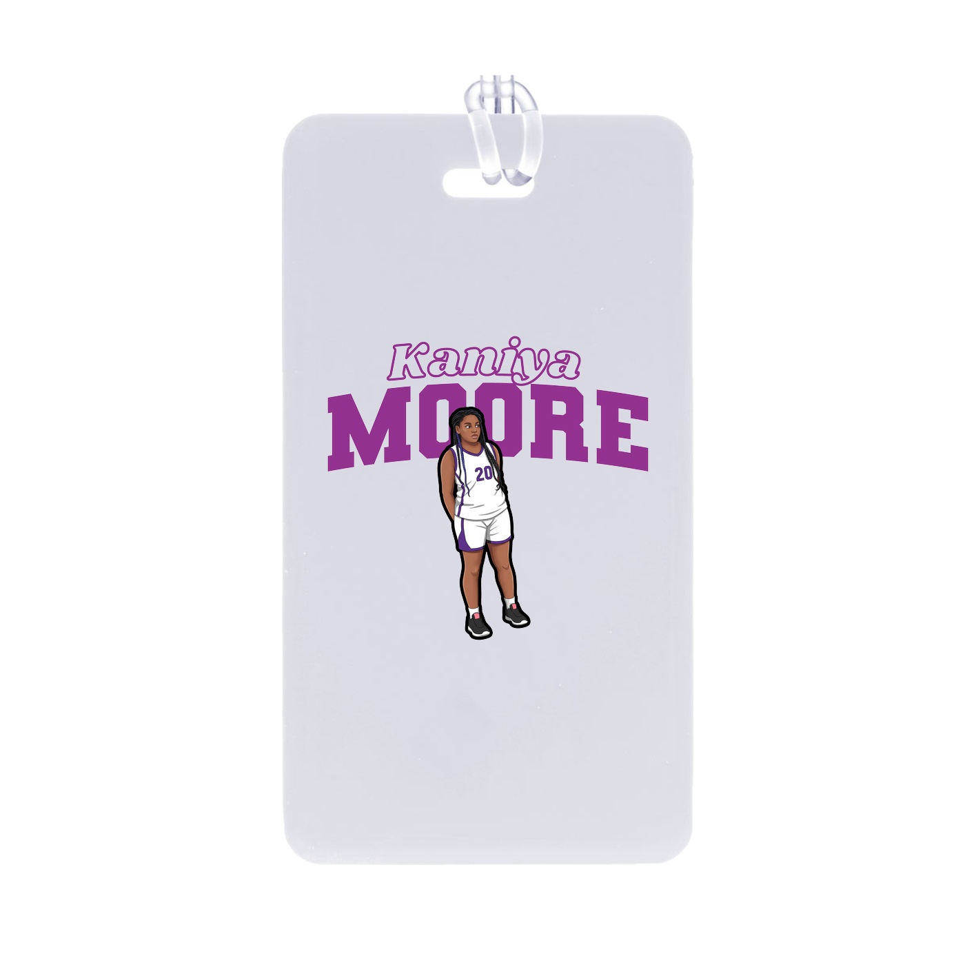 Bag Tag — Name Arch in Classic