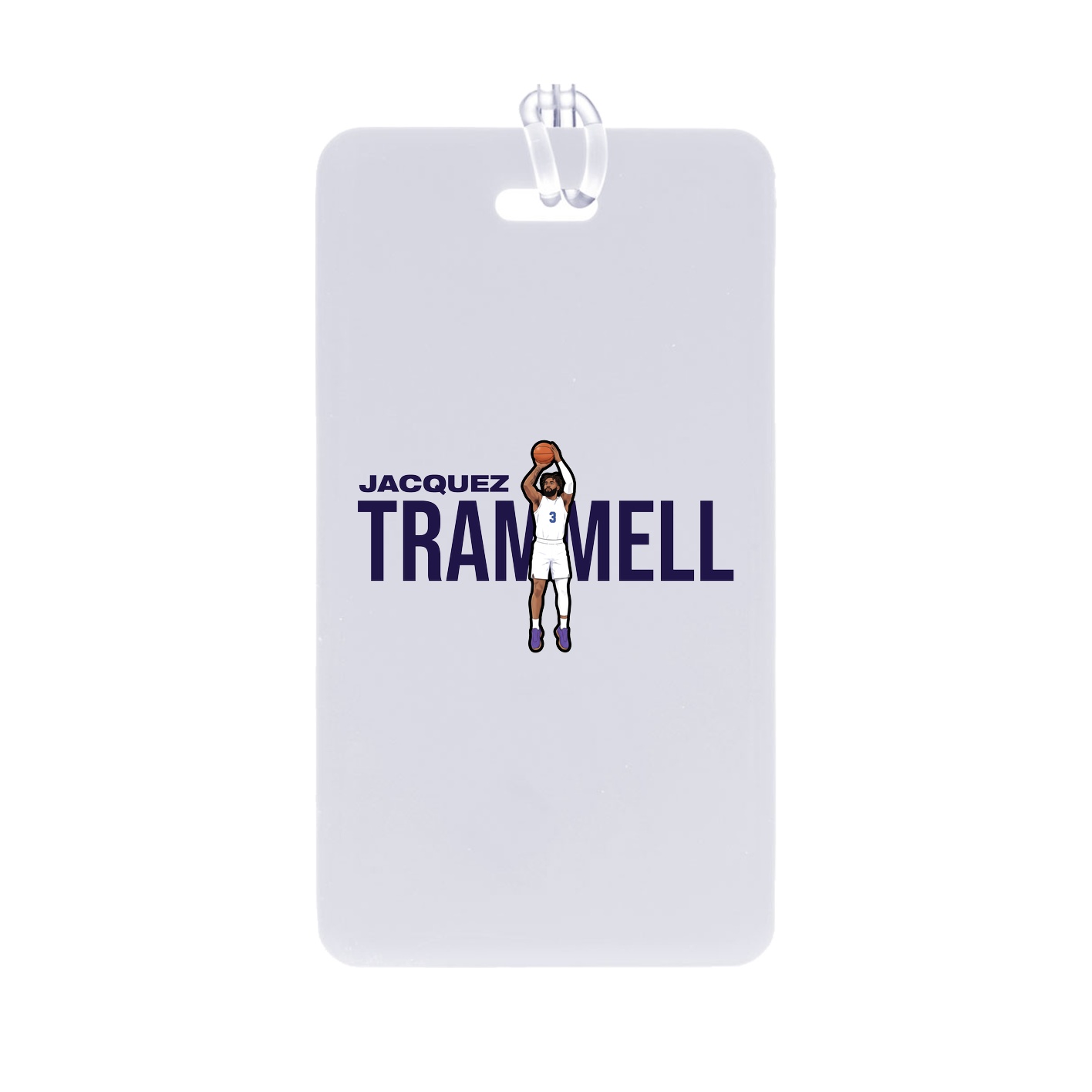 Bag Tag — Player Name in Classic