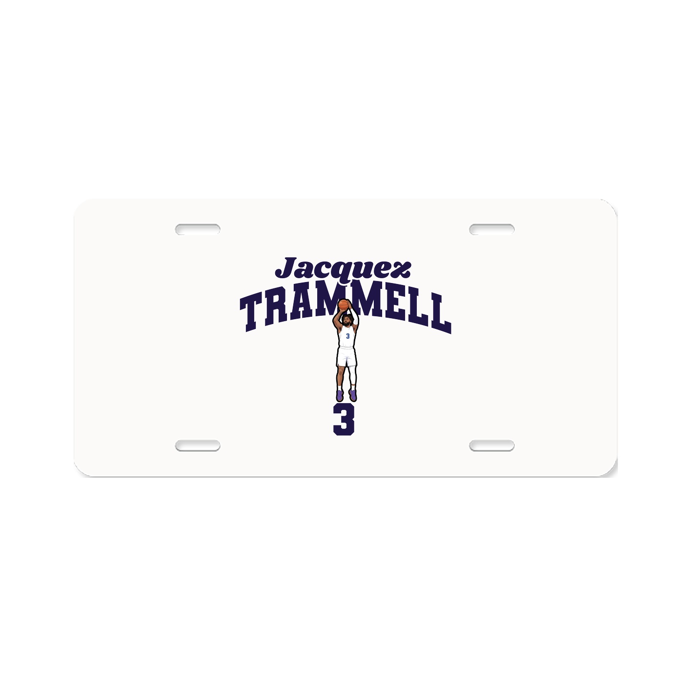 License Plate — Signature Arch in Classic