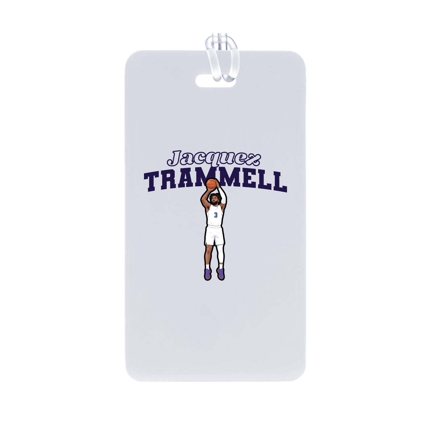 Bag Tag — Name Arch in Classic