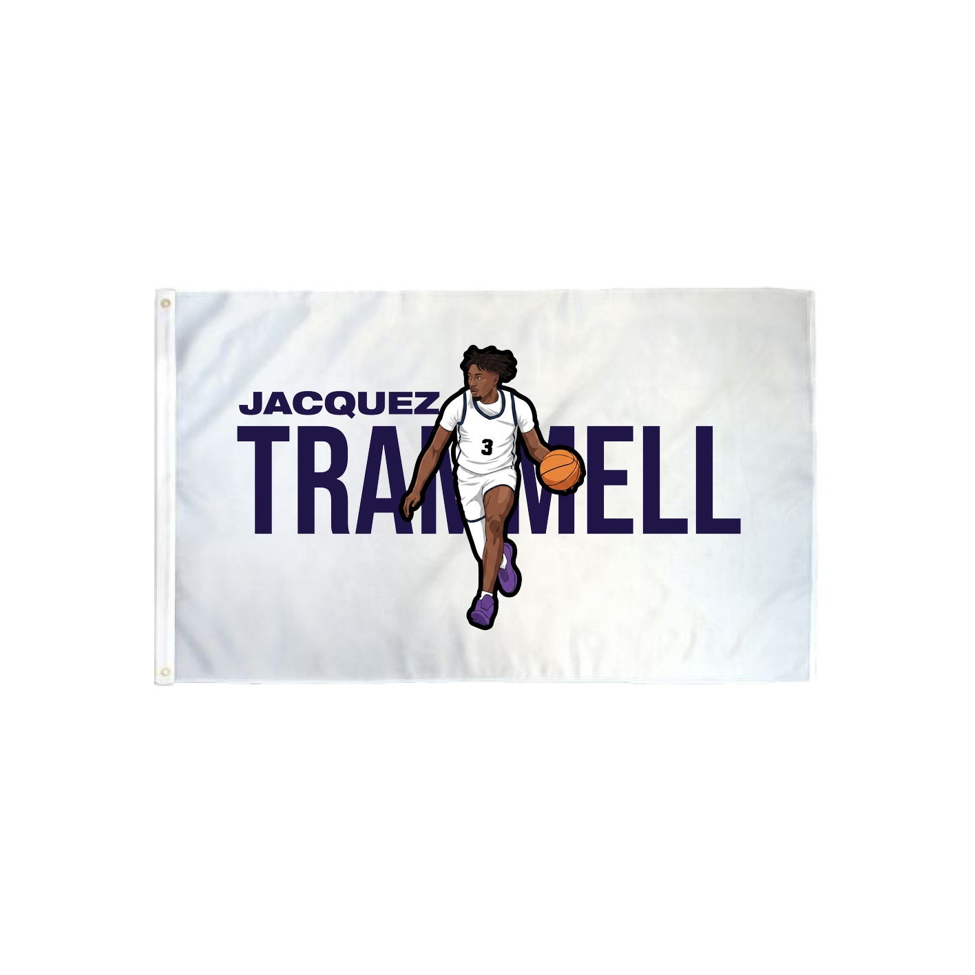 3x5 Flag — Player Name in Classic