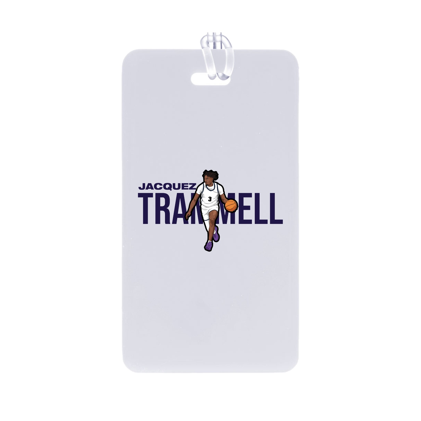 Bag Tag — Player Name in Classic