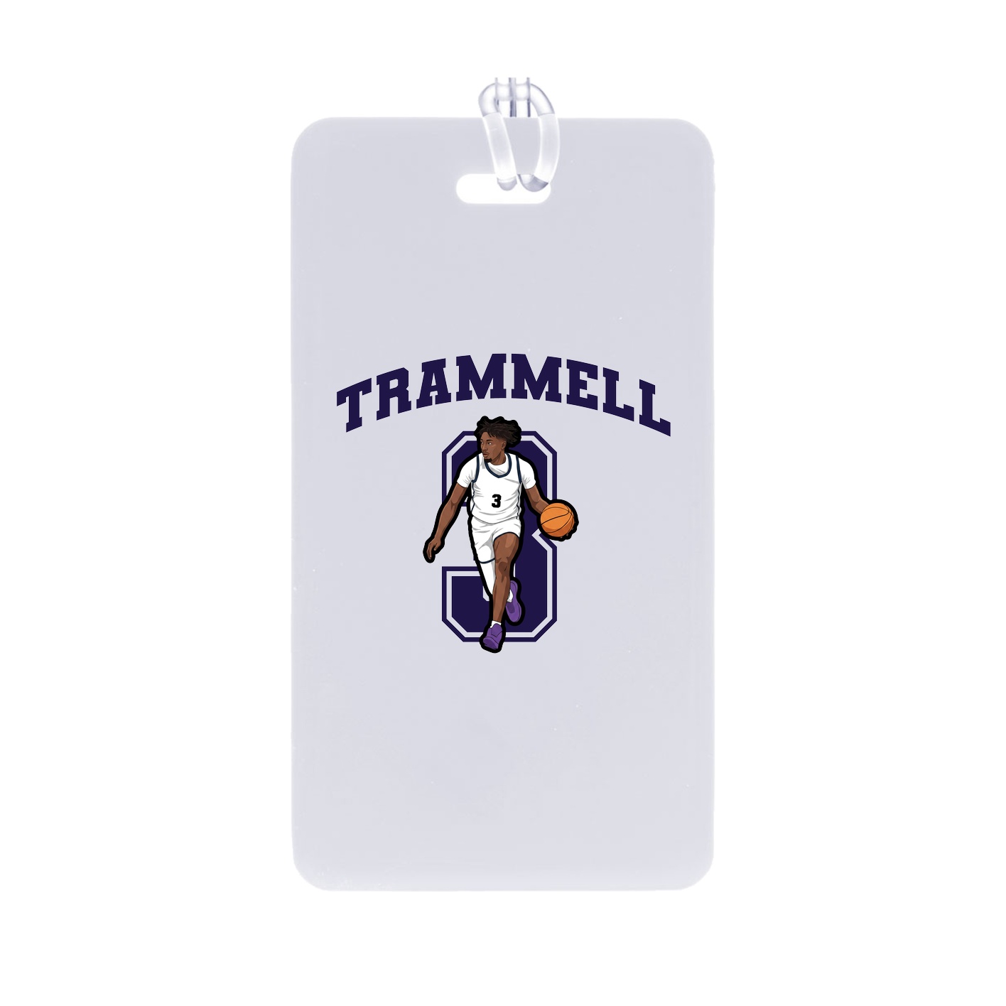 Bag Tag — Number in Classic