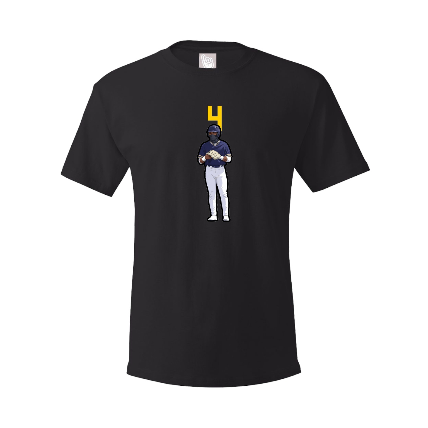 Tee — Number Top in Black